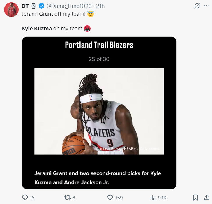 由于雄鹿队, 米德尔顿加 由于雄鹿队, 米德尔顿加